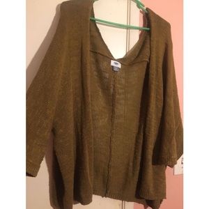 OLD NAVY PLUS SIZE CARDIGAN